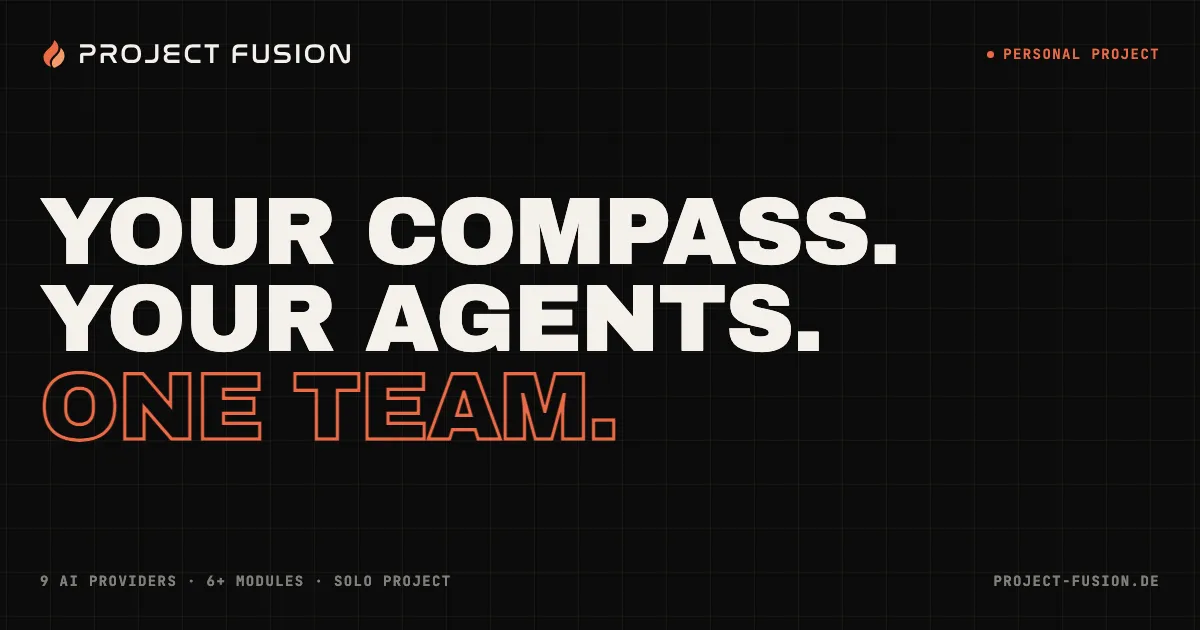 Project Fusion Banner: Your Compass. Your Agents. One Team. Early Access coming soon